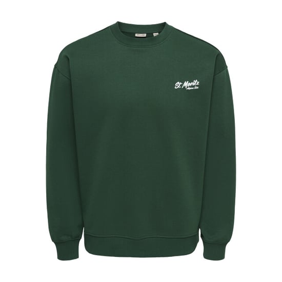 Only & Sons Onsbejmo Morits Relaxed-Fit Langarm-Crew-Neck-Pullover - Image 3