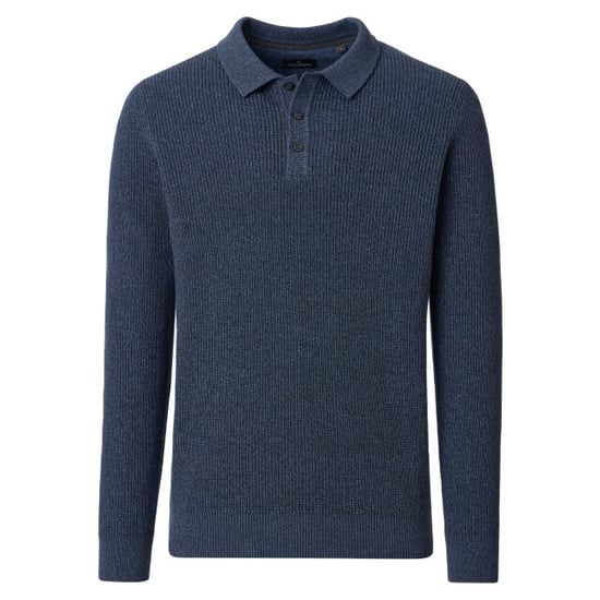 Casamoda Herren-Poloshirt 126280040 136 blue horizon - Image 1