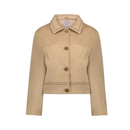 Geisha 65850-19 720 Velourslederjacke Sand - Image 5