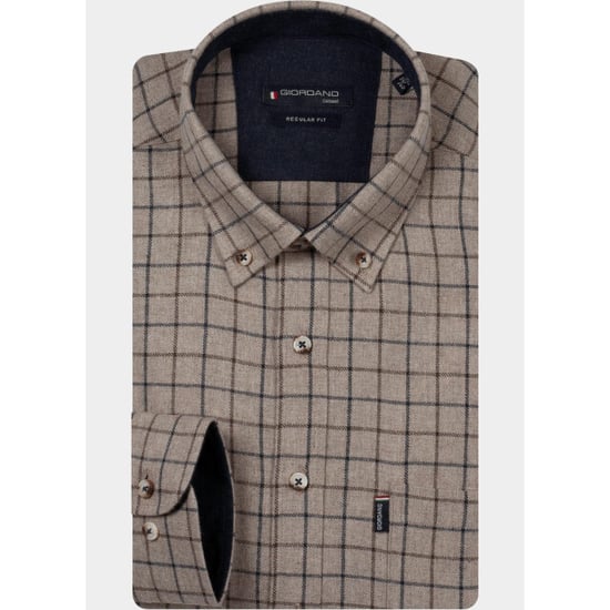 Giordano Dino Soft Herrenhemd Kariert Mehrfarbig 627301/81 - Image 1