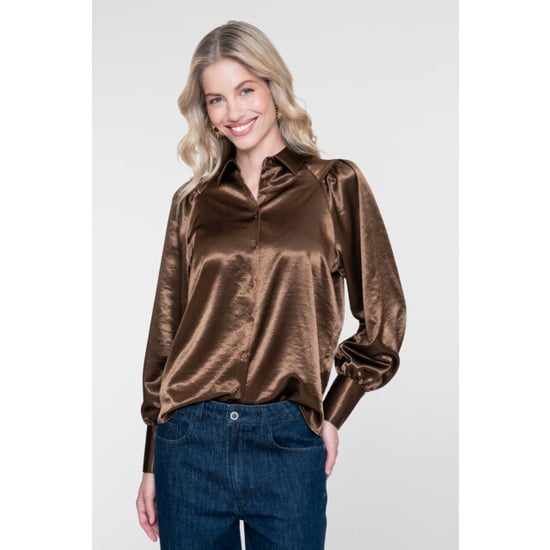 Geisha Satin-Top 63855-21 775 Braun - Image 4