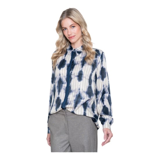 Geisha 63902-20 685 Bluse Dunkelblau/Ecru - Image 6
