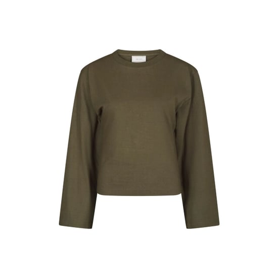 Neo Noir Paska Boxy Long Tee 165973 151 Army - Image 1