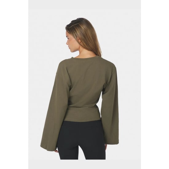 Neo Noir Paska Boxy Long Tee 165973 151 Army - Image 3