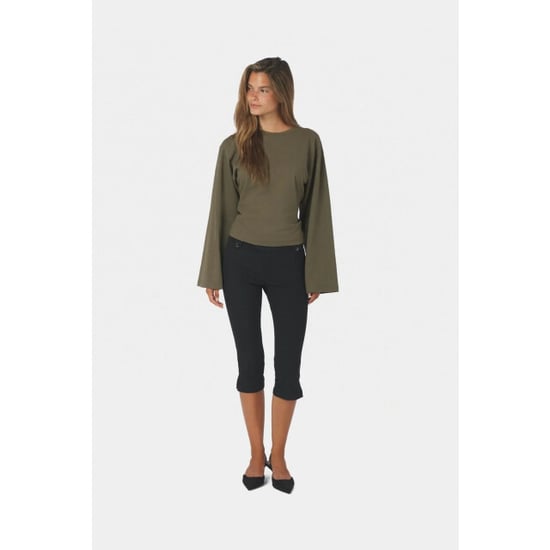 Neo Noir Paska Boxy Long Tee 165973 151 Army - Image 4