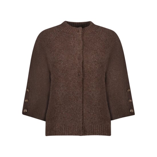 Geisha Strickjacke Braun - Image 4