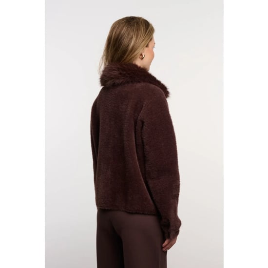 Rino & Pelle Nia.5002613 Rino & Pelle Jacke mit abnehmbarem Kragen Coffee Roast - Image 4