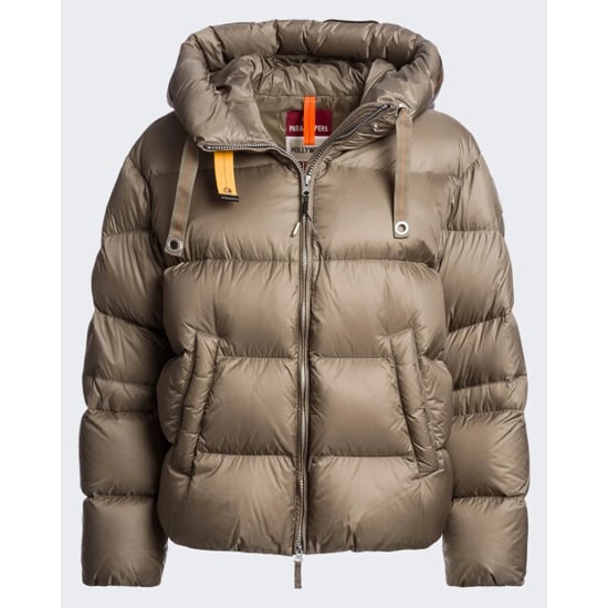 Parajumpers Damen Kapuzen-Daunenjacke-slate mud 0128 - Image 1
