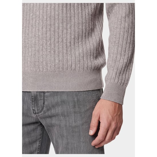 Baileys Half Zip All-over-Twist-Struktur-Pullover 628445/985 - Image 3