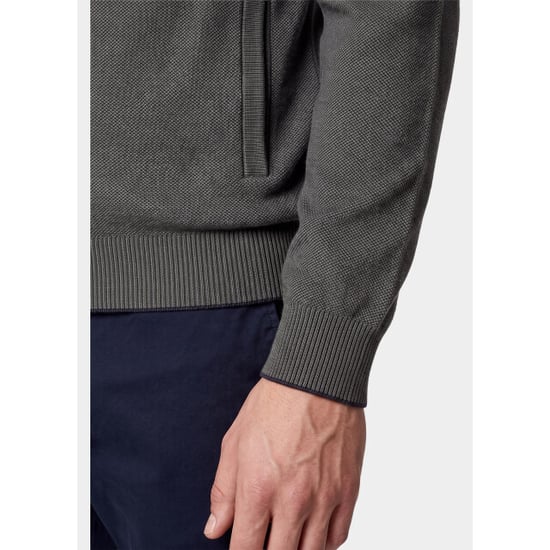 Baileys Herren-Cardigan mit Reißverschluss, All-over, 2-Tone 622009/775 - Image 4
