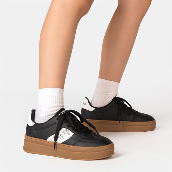 Kappa Scafa Plateau-Turnschuhe für Damen in Schwarz - Image 6