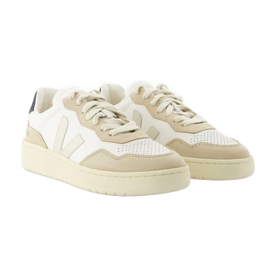V-90 Sneaker - Veja - Leder - Weiß Pierre - Image 3