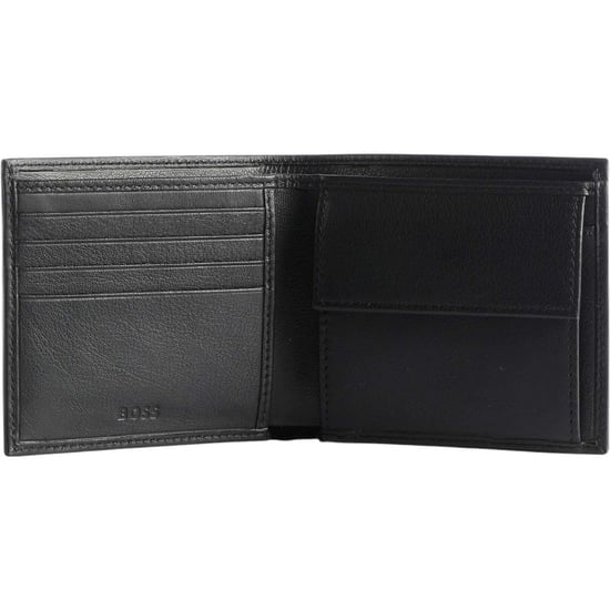 Hugo Boss Herren-Lederportemonnaie Big BB_4cc Zweifach-Faltung Kreditkartenetui - Image 4