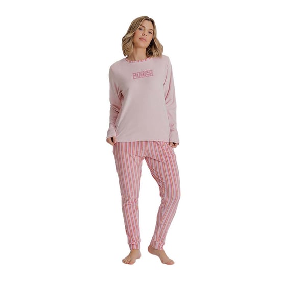 Damen-Samtpyjama mit langen Ärmeln MU5 - Image 1