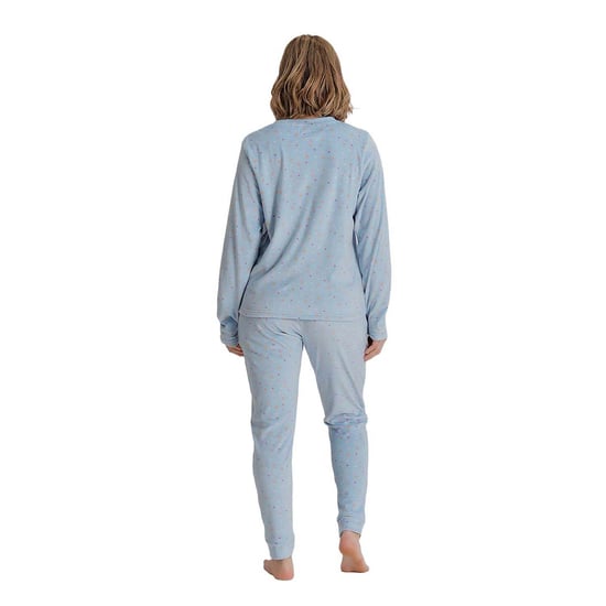 Damen-Samtpyjama mit langen Ärmeln MU5 - Image 2
