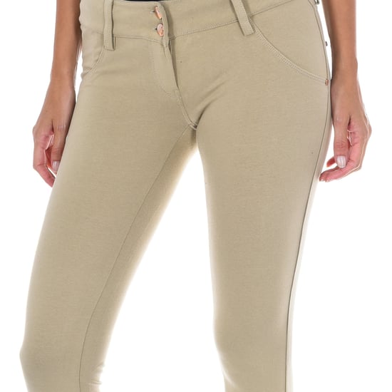 Lange Damenhose aus Plüsch-Stretchstoff 10DBF0333-J100 - Image 2