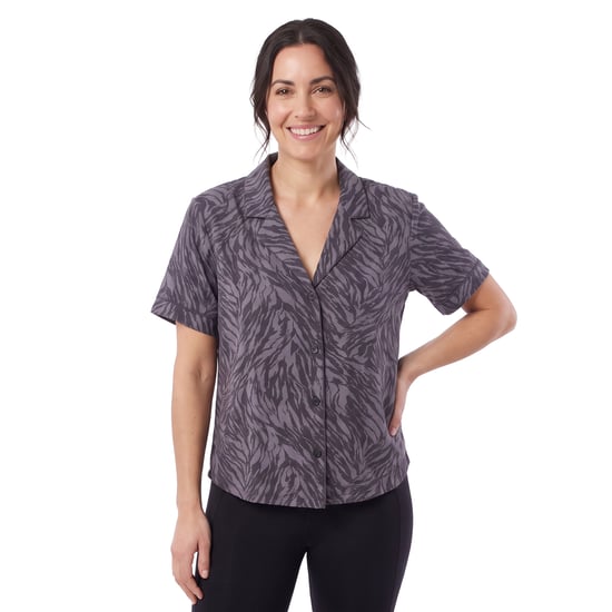 Damen-Pyjamahemd mit kurzen Ärmeln 709290 - Image 2