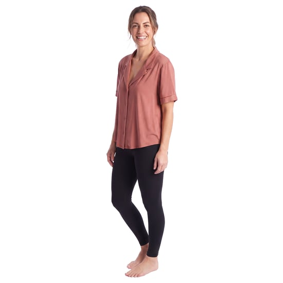 Damen-Pyjamahemd mit kurzen Ärmeln 709290 - Image 4