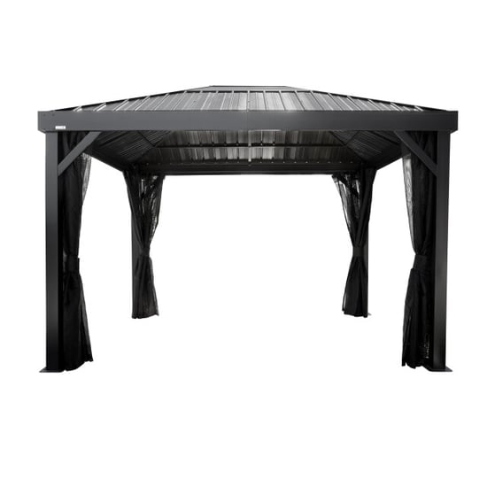 Sojag Kiruna 3x3.5 m Metall-Gartenpavillon mit Moskitonetz - Image 6