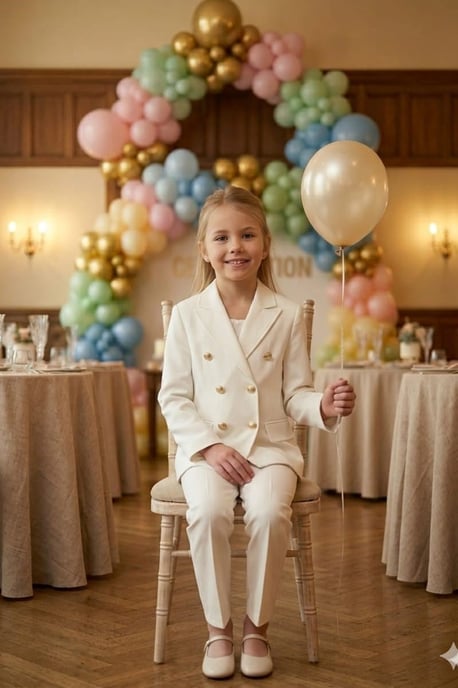 HILAL AKINCI KIDS Jugendjacke mit Kapuze und Reißverschluss - Image 1