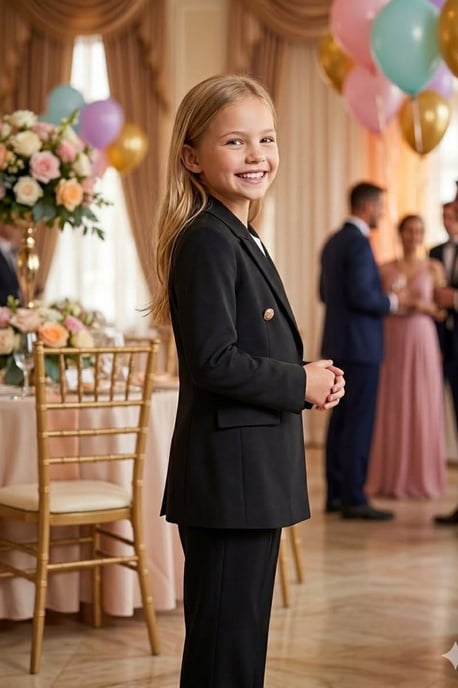 HILAL AKINCI KIDS Jugendjacke mit Kapuze und Reißverschluss - Image 2