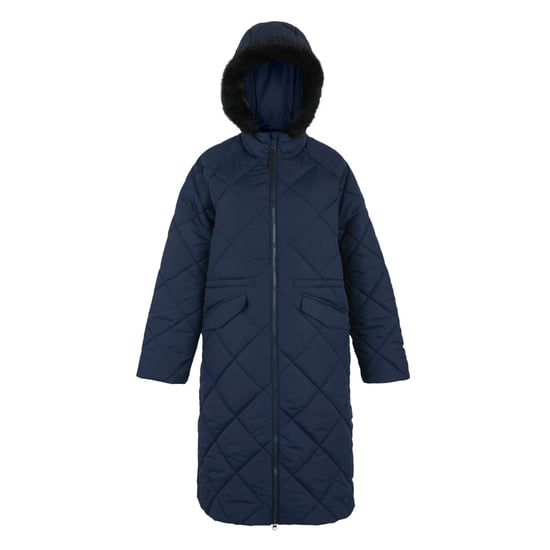 Regatta Damen Longline-Steppjacke Freyla – wasserabweisend – Marineblau - Image 6