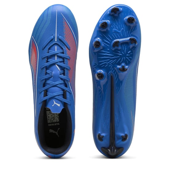 Puma Ultra 6 Play Herren-Fußballschuhe FG AG für festen Boden in Ultra Blue-Pum - Image 3