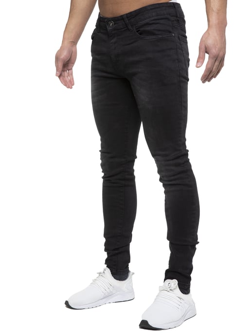 ETO | Herren Designer Slim Skinny Fit Stretch Jeans - Image 1