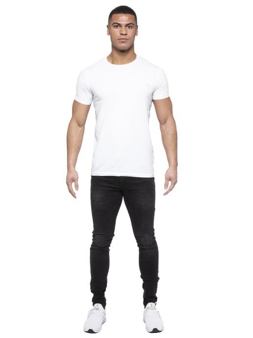 ETO | Herren Designer Slim Skinny Fit Stretch Jeans - Image 4