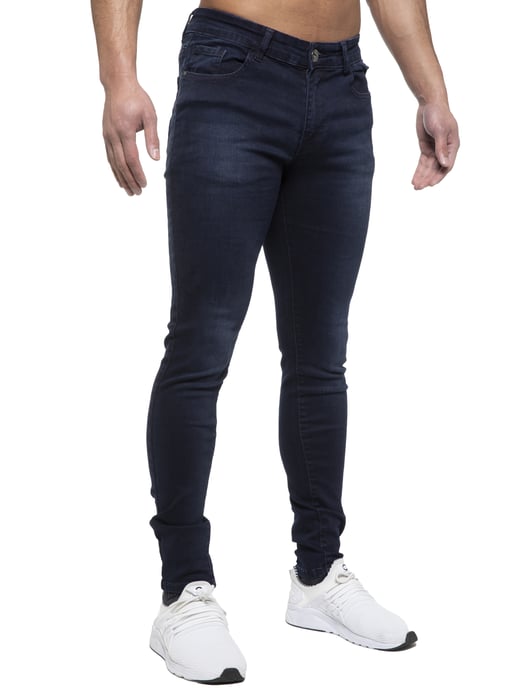 ETO | Herren Designer Slim Skinny Fit Stretch Jeans - Image 3