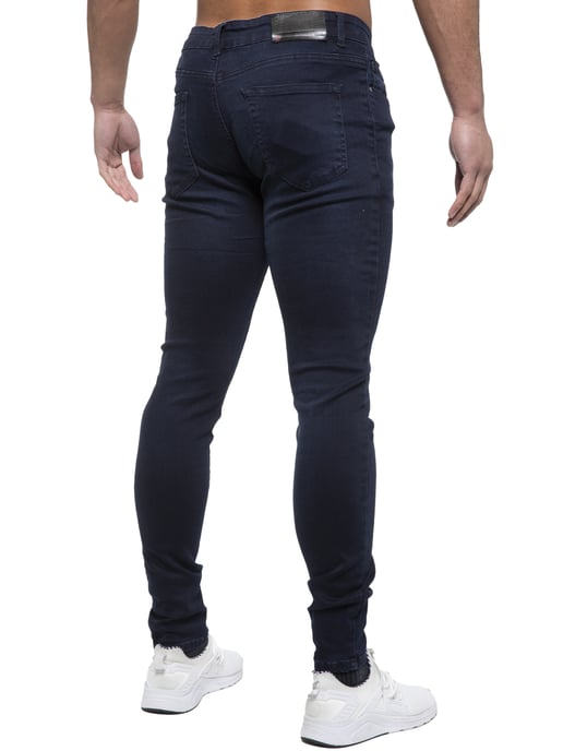 ETO | Herren Designer Slim Skinny Fit Stretch Jeans - Image 4