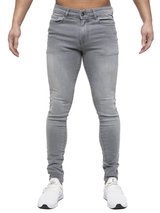 ETO | Herren Designer Slim Skinny Fit Stretch Jeans - Image 3