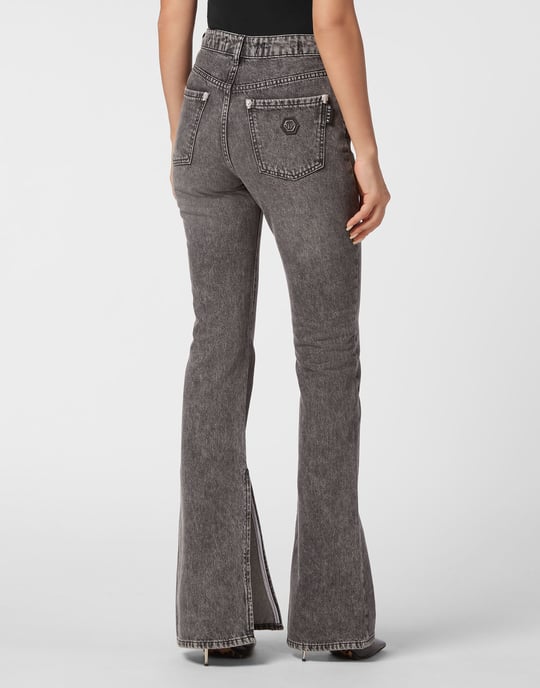 Jeans Flare Fit Skull - Image 4