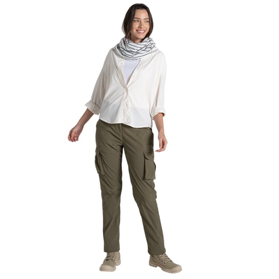 Craghoppers - "Infinity II" Schal für Herren/Damen Unisex (Segelweiß/Marineblau) - Image 1