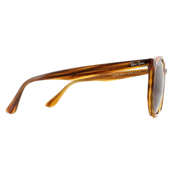 Ray-Ban Sonnenbrille RB4306 820/73 Gestreift Rot Havanna Dunkelbraun - Image 4