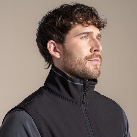 Craghoppers - "Expert Basecamp II" Weste für Herren, Softshell (Schwarz) - Image 5