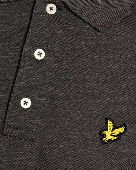 Feines Baumwoll-Slub-Poloshirt - Image 6