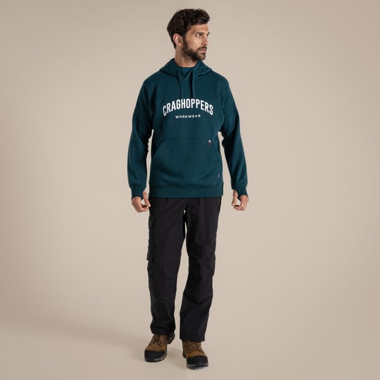 Craghoppers - "Workwear Oulston" Kapuzenpullover für Herren (Dunkles Ägäisblau) - Image 1