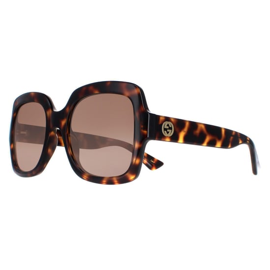 Gucci Square Damen Havanna Braun Farbverlauf GG1337S - Image 2