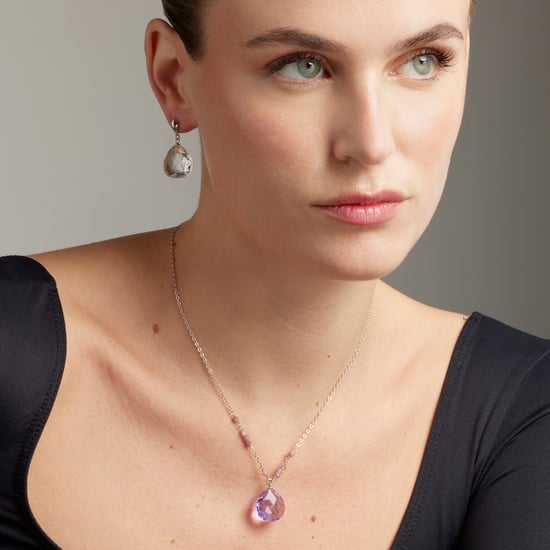 Luxenter Zoqoyi Halskette Rhodium-Finish - Image 2