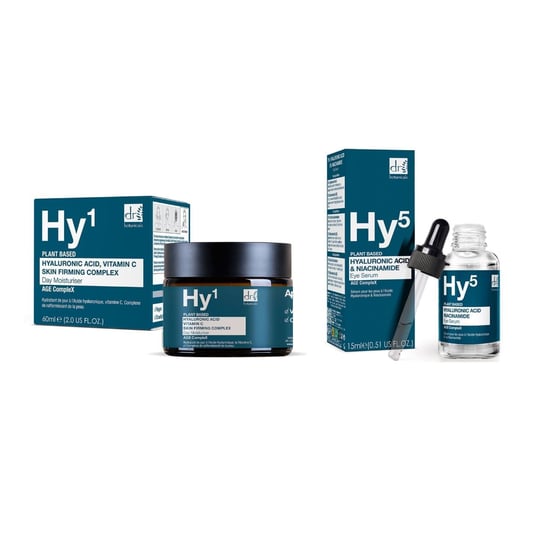 Dr. Botanicals Anti-Aging Hyaluronsäure Tagescreme & Augenserum Set - Image 4