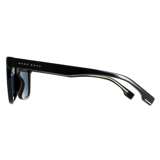 Hugo Boss Square Herren Schwarz Braun Gold Verspiegelt BOSS 1317/S - Image 3