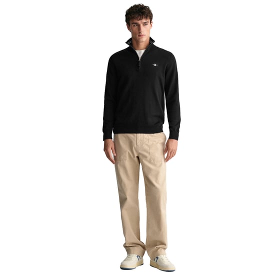 Gant Classic Cotton Half Zip Strickpullover - Image 5
