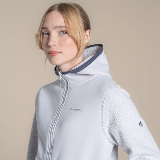 Craghoppers - "Telesto" Kapuzenjacke für Damen, Fleece (Dunkelgrau) - Image 6