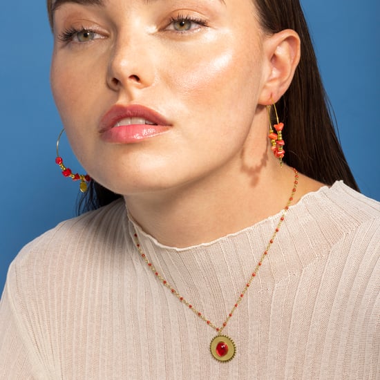 Luxenter Korallenhalsband aus 18K Gelbgold - Zarwa - Image 2