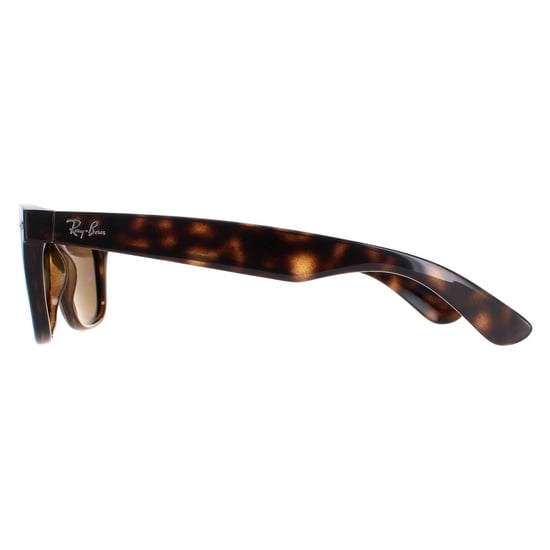 Lunettes De Soleil Ray-Ban Nouveau Wayfarer 2132 902/57 Tortue Brun Polarisé 55mm - Image 3