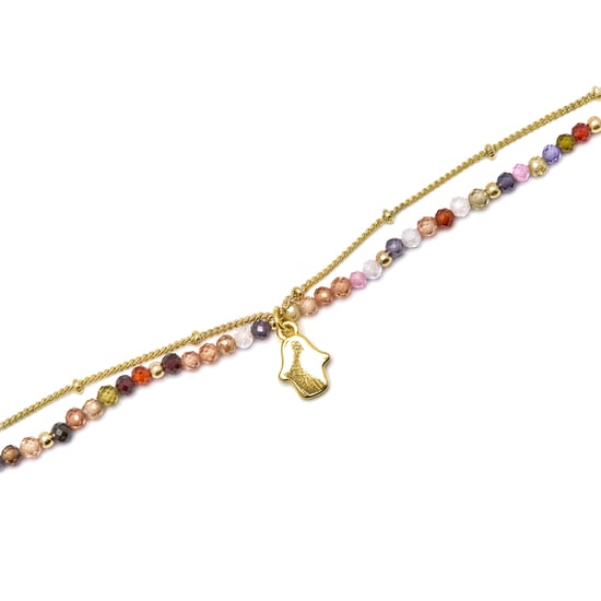 Luxenter Multicolour Kristall Armband aus 18K Gelbgold - Raxsu - Image 5