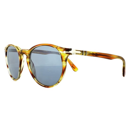 Persol Sonnenbrille 3152 9043/56 Braun gestreift Gelb Blau Entspiegelt - Image 2