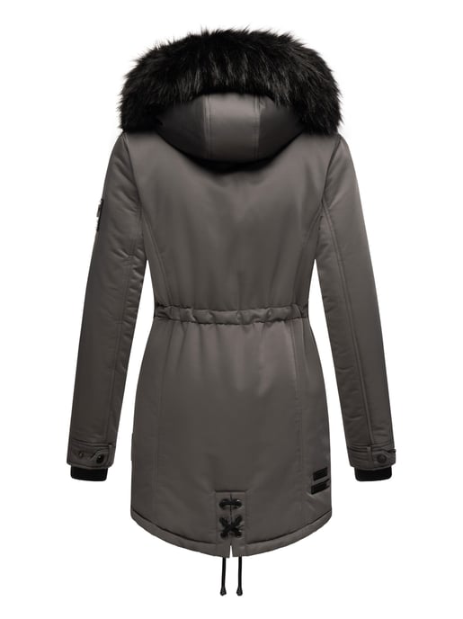 Navahoo Damen Winterjacke Luluna-Princess – Warm, Stylisch & Mit Teddyfell und Kunstfellkragen - Image 4