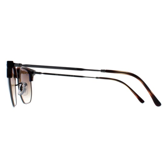 Ray-Ban Square Unisex Havanna Braun Gradient RB4416 Neu Clubmaster - Image 3